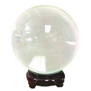35 mm Clear crystal ball - Click Image to Close