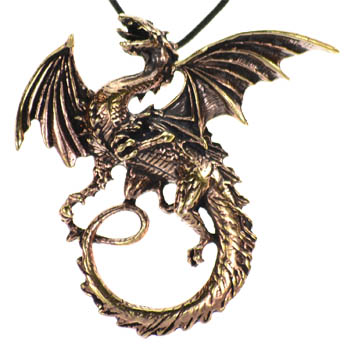 Bronze Celtic Dragon
