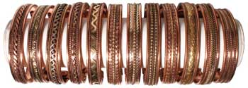 Copper Magnetic bracelet (varied) - Click Image to Close