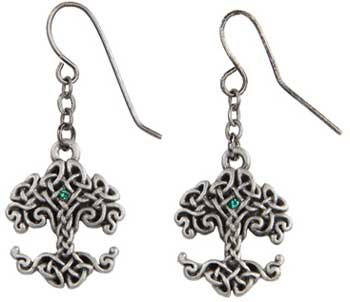 Tree of Life earring - Click Image to Close