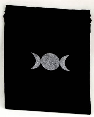 Triple Moon Bag 6"x7"