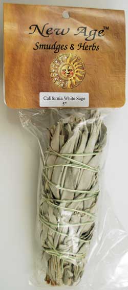 White Sage smudge 5-6" - Click Image to Close